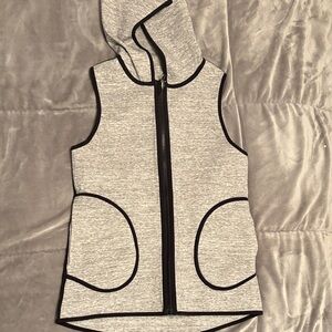 Lululemon Athletica Gray Hooded Vest